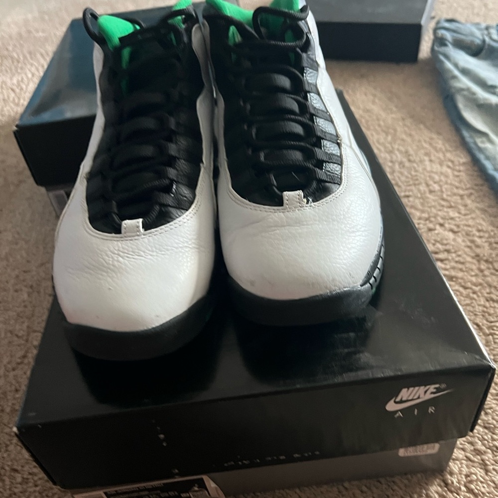Jordan 10 seattle supersonics size 10.5